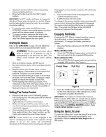 Предварительный просмотр 15 страницы MTD 606 Series Operator'S Manual