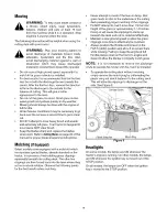 Предварительный просмотр 16 страницы MTD 606G Series Operator'S Manual