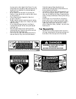 Предварительный просмотр 5 страницы MTD 699 Series Operator'S Manual