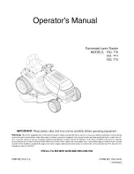 Предварительный просмотр 1 страницы MTD 761 Operator'S Manual