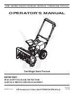 MTD 769-04165 Operator'S Manual preview