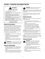 Preview for 14 page of MTD 808H Series Operator'S Manual