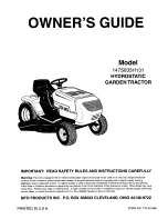 MTD 833 Owner'S Manual preview