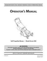 Предварительный просмотр 1 страницы MTD 980 series Operator'S Manual