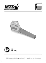 MTD BLB40 Original Operating Instructions предпросмотр