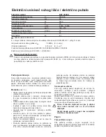 Предварительный просмотр 54 страницы MTD BVT 2500E Operating Instructions Manual