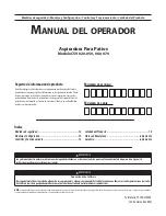 Предварительный просмотр 11 страницы MTD CSV 020 Operator'S Manual