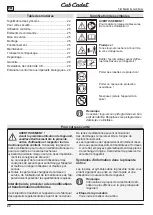 Предварительный просмотр 22 страницы MTD Cub Cadet LH5 B60 Operating Instructions Manual