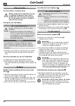 Предварительный просмотр 26 страницы MTD Cub Cadet LH5 B60 Operating Instructions Manual