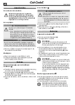 Предварительный просмотр 40 страницы MTD Cub Cadet LH5 B60 Operating Instructions Manual