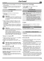 Предварительный просмотр 71 страницы MTD Cub Cadet LH5 B60 Operating Instructions Manual