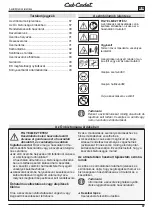 Предварительный просмотр 87 страницы MTD Cub Cadet LH5 B60 Operating Instructions Manual