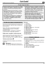 Предварительный просмотр 97 страницы MTD Cub Cadet LH5 B60 Operating Instructions Manual