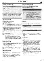 Предварительный просмотр 111 страницы MTD Cub Cadet LH5 B60 Operating Instructions Manual