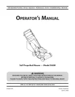 Предварительный просмотр 1 страницы MTD E46M Operator'S Manual