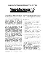 Preview for 28 page of MTD E600E Operator'S Manual