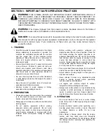 Preview for 2 page of MTD E740 Operator'S Manual