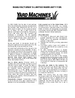 Preview for 28 page of MTD E740 Operator'S Manual