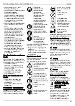 Preview for 25 page of MTD ECS 1800/35 Operating Instructions Manual