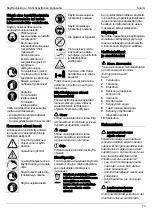 Preview for 77 page of MTD ECS 1800/35 Operating Instructions Manual