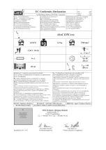 Предварительный просмотр 56 страницы MTD ET 1000 Manual