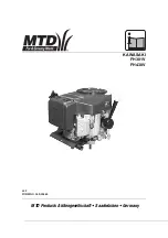 Preview for 1 page of MTD FH381V Manual