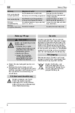 Предварительный просмотр 8 страницы MTD K 17 Original Operating Instructions