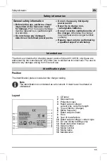 Предварительный просмотр 11 страницы MTD K 17 Original Operating Instructions