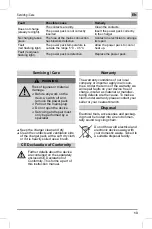 Предварительный просмотр 13 страницы MTD K 17 Original Operating Instructions