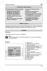 Предварительный просмотр 21 страницы MTD K 17 Original Operating Instructions