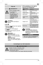 Предварительный просмотр 27 страницы MTD K 17 Original Operating Instructions