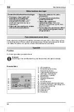 Предварительный просмотр 36 страницы MTD K 17 Original Operating Instructions