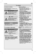 Предварительный просмотр 45 страницы MTD K 17 Original Operating Instructions