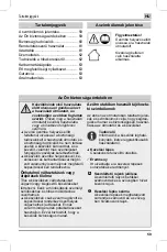 Предварительный просмотр 59 страницы MTD K 17 Original Operating Instructions