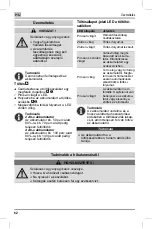 Предварительный просмотр 62 страницы MTD K 17 Original Operating Instructions