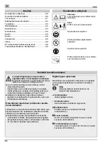 Preview for 80 page of MTD L 17 Original Operating Instructions