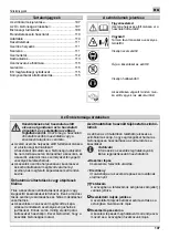 Preview for 107 page of MTD L 17 Original Operating Instructions