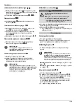 Preview for 121 page of MTD L 17 Original Operating Instructions