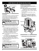 Preview for 16 page of MTD MP425 Operator'S Manual