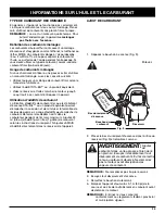 Preview for 31 page of MTD MP425 Operator'S Manual