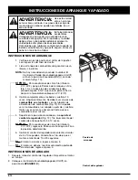 Preview for 54 page of MTD MP425 Operator'S Manual