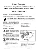 Preview for 1 page of MTD OEM-190-672 Replacement Instructions