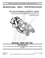 Preview for 15 page of MTD OHD-190-182 Operator'S Manual