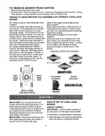 Preview for 4 page of MTD PR600N21RH Operator'S Manual