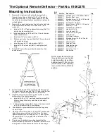 Preview for 4 page of MTD PRO HWE 80 Parts List And Instructions Manual