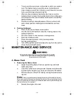 Preview for 13 page of MTD PRO MMZ 2254 Operator'S And Service Manual