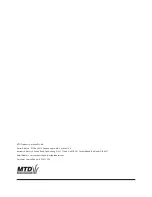 Preview for 16 page of MTD Procut 700 series Operator'S Manual