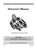 Предварительный просмотр 1 страницы MTD Rover Rancher 1742 Operator'S Manual