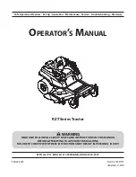 MTD RZT SERIES TRACTOR Operator'S Manual предпросмотр