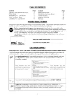 Preview for 2 page of MTD Series 280 Operator'S Manual